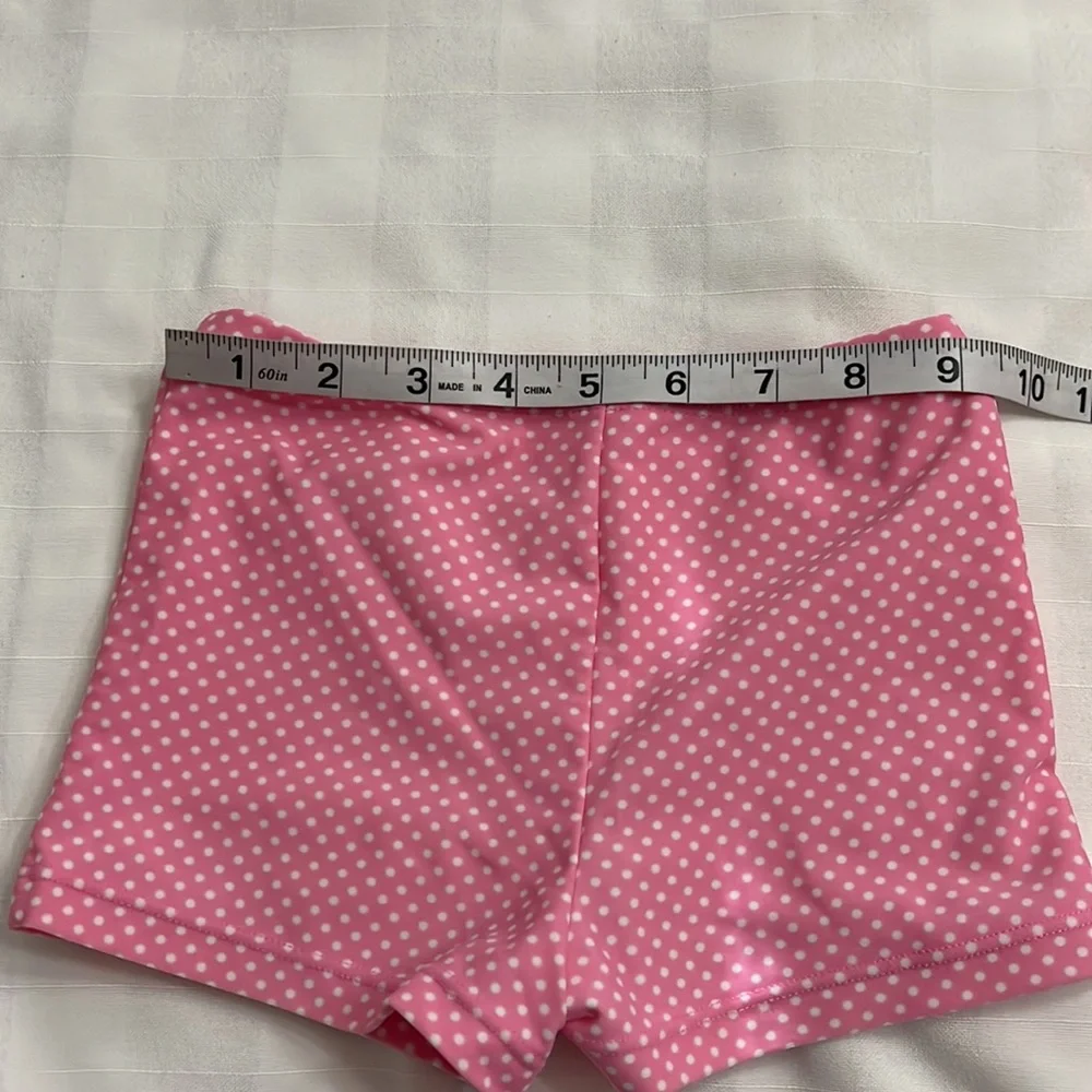 Circo pink with polkadots swim set
